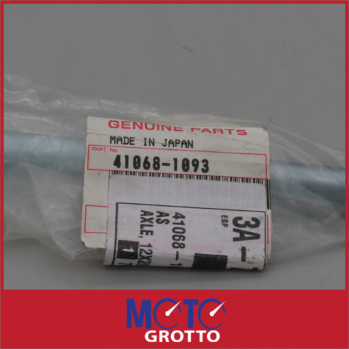 Front Wheel Spindle & Nut for Kawasaki AR50 (84-92) , AR80 (84-90) - Image 2