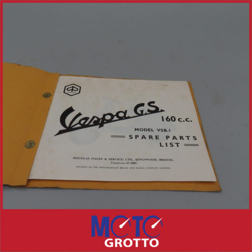 Vespa 160 VSB.1  Parts List Manual - Image 2