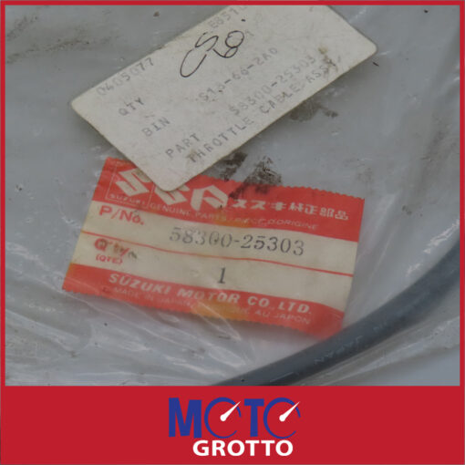 Throttle Cable for Suzuki TS100 Honcho  , TC100 Blazer - Image 2