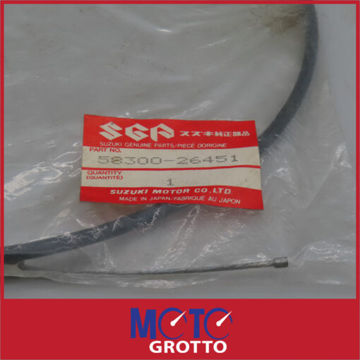 Throttle Cable for Suzuki ZR50SK (84) , ZR50SK (87) - Image 2