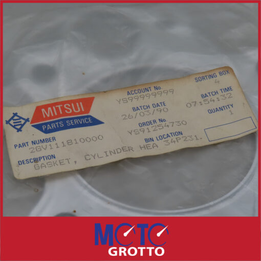 Cylinder Head Gasket for Yamaha XV535S Virago (97) , XV535 Virago (98) , XV535S Virago (94) - Image 2