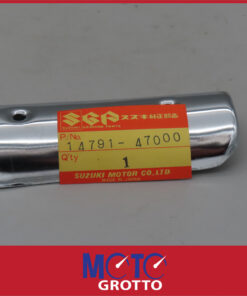 Alternative view of Left Hand Exhaust Heat Shield for Suzuki GS550 (77-80) , GS550L (79-80) , GS550D (80) , GS550E (77-80) , GS550L (80)