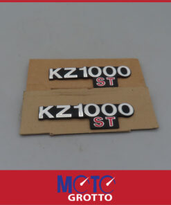 Kawasaki KZ1000ST Pair Of Side Panel/Frame Cover Emblems