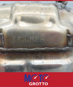 Triumph Bonneville Bobber  Exhaust Catalyst / Catalyst Box - Image 6